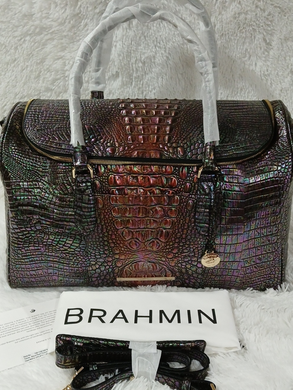 Brahmin Talulla Black Pearl Ombre Melbourne